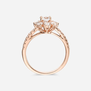 Picture of 14K ROSE GOLD  DIAMOND RING