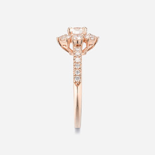 Picture of 14K ROSE GOLD  DIAMOND RING