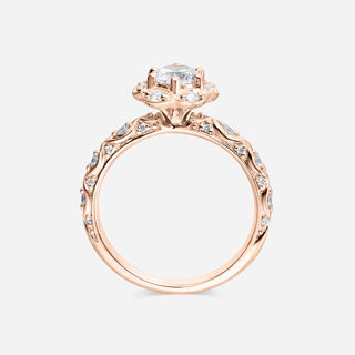 Picture of 14K ROSE GOLD  DIAMOND RING 